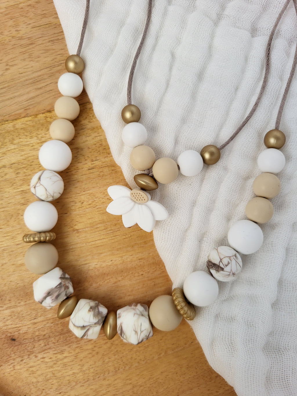 Collier maman double