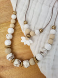 Collier maman double
