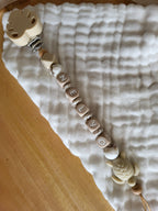 Attache-tétine tortue