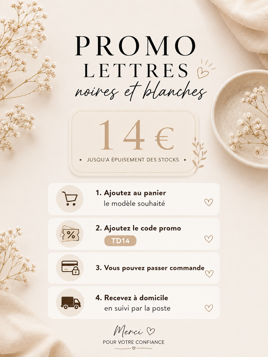Attache-tétine offre spéciale