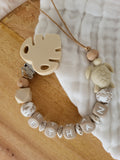 Attache-tétine tortue