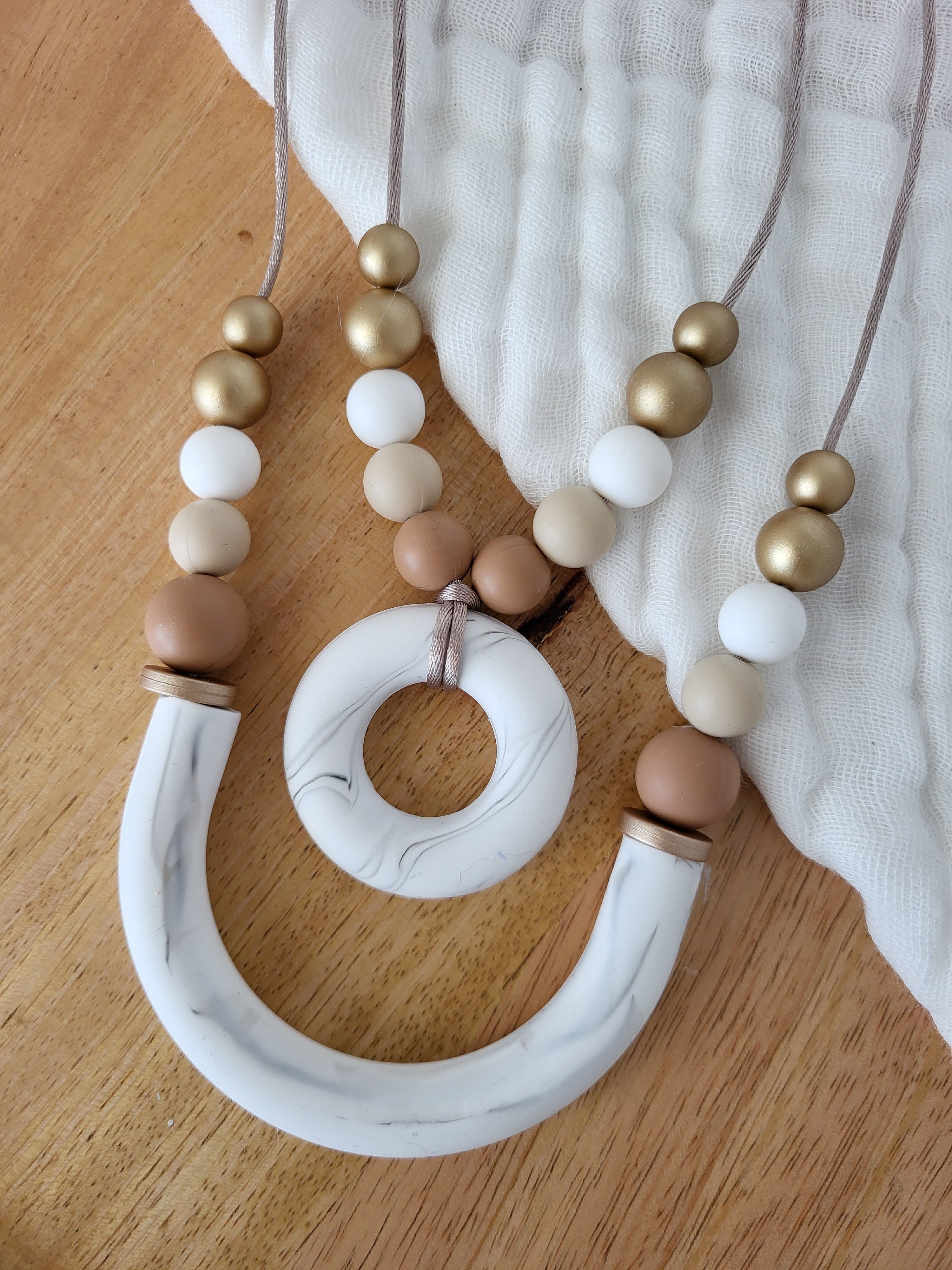 Collier maman double